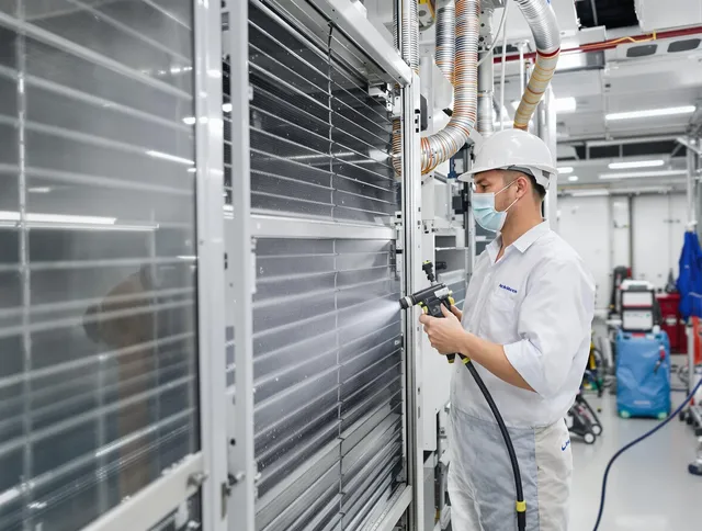 Professional AC coil cleaning by Millbury Air Duct Cleaning in Millbury