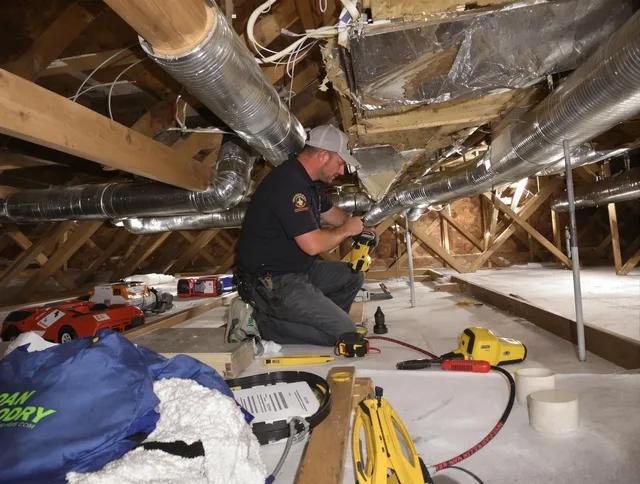 Professional air duct repair by Millbury Air Duct Cleaning in Millbury