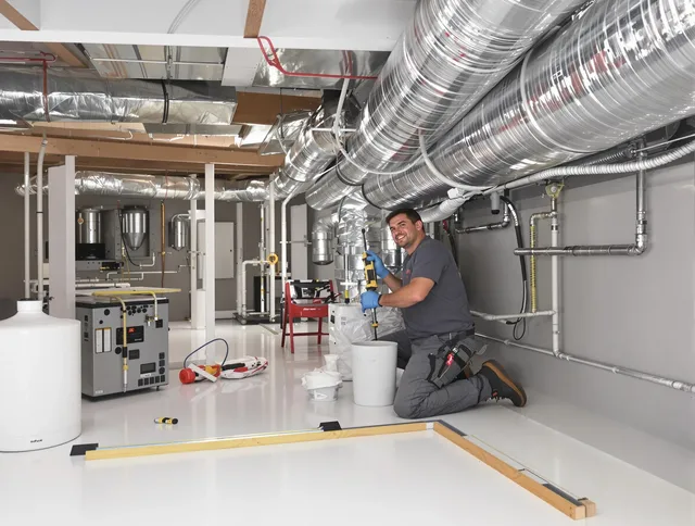 Professional duct sealing service by Millbury Air Duct Cleaning in Millbury
